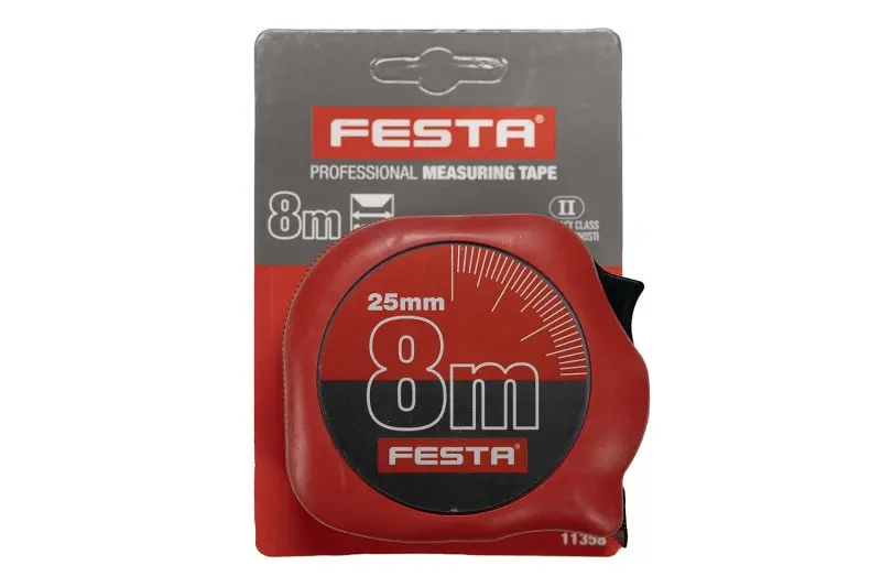 Metr svinovací FESTA 8mx25mm
