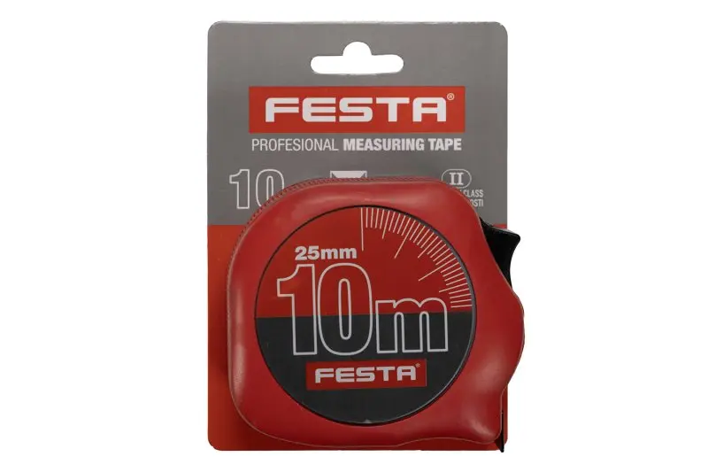 Metr svinovací FESTA 10mx25mm