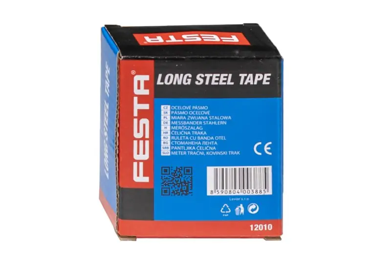 Pásmo ocelové FESTA 10mx10mm
