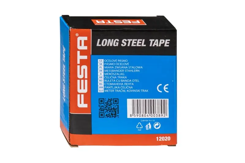 Pásmo ocelové FESTA 20mx10mm
