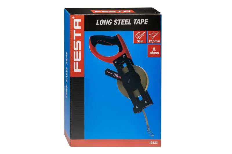 Pásmo na vidlici FESTA 30mx12.5mm ocel