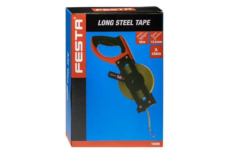 Pásmo na vidlici FESTA 50mx12.5mm ocel