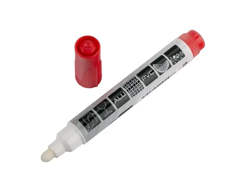 Značkovač permanentní červený extra silný hrot 144mm