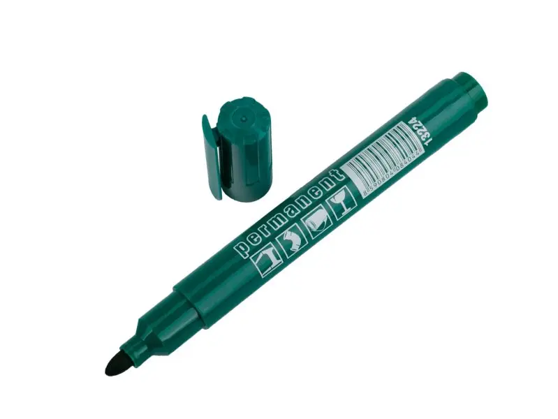 Značkovač permanentní (fix) zelený 143mm
