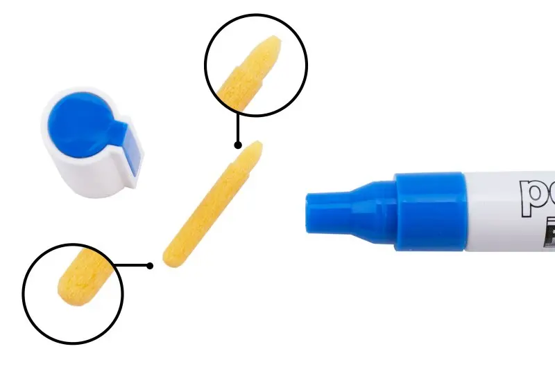 Značkovač permanentní FESTA modrý ALU 143mm