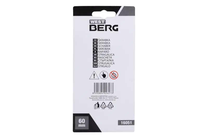 Škrabka s výsuvnou čepelí WESTBERG