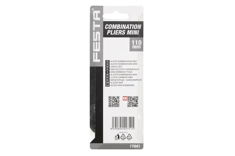 Kleště kombinované FESTA mini 110mm
