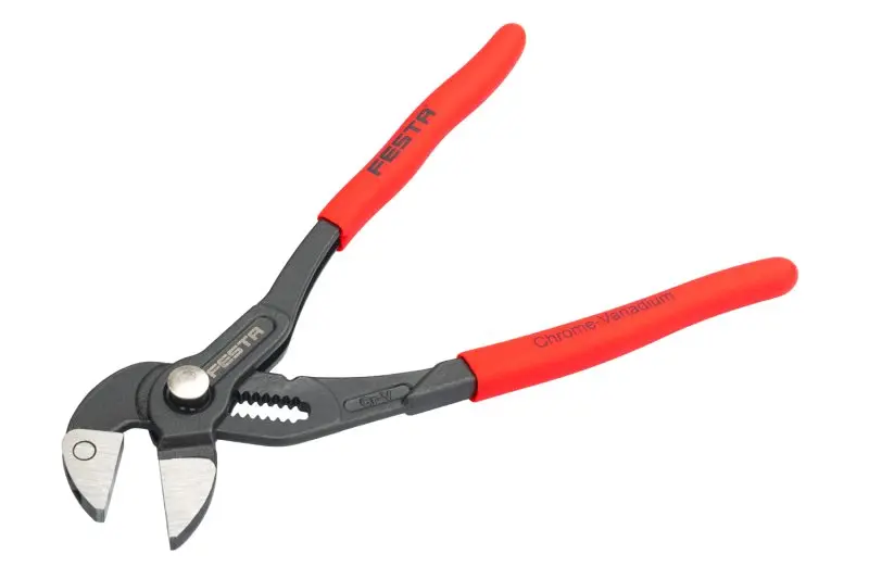 Kleště SIKO FESTA CrV 250mm s tlačítkem ploché česlisti 0-30mm