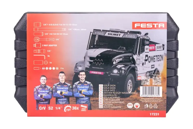 Gola sada FESTA CrV 36ks 1/4" EDICE DAKAR