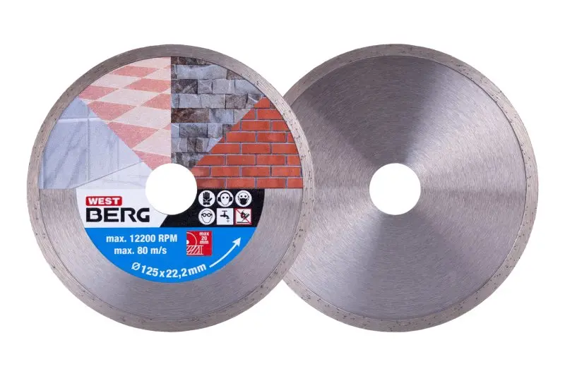 Kotouč diamantový WESTBERG 125x1.9x22.2mm plný