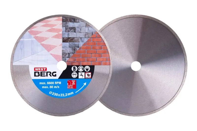 Kotouč diamantový WESTBERG 230x2.4x22.2mm plný