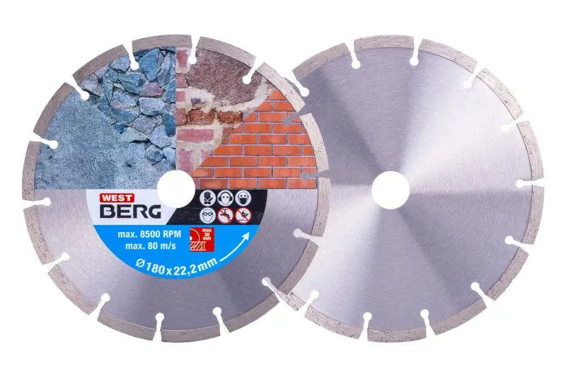 Kotouč diamantový WESTBERG 180x2.3x22.2mm segment