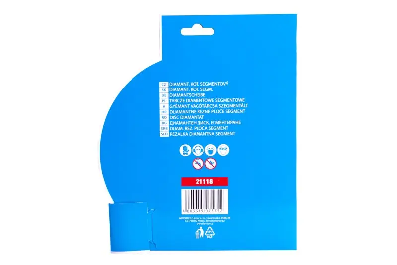 Kotouč diamantový WESTBERG 180x2.3x22.2mm segment