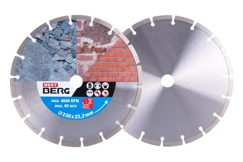 Kotouč diamantový WESTBERG 230x2.4x22.2mm segmentový