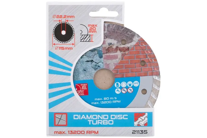 Kotouč diamantový DIAMANT 115x1.8x22.2mm TURBO