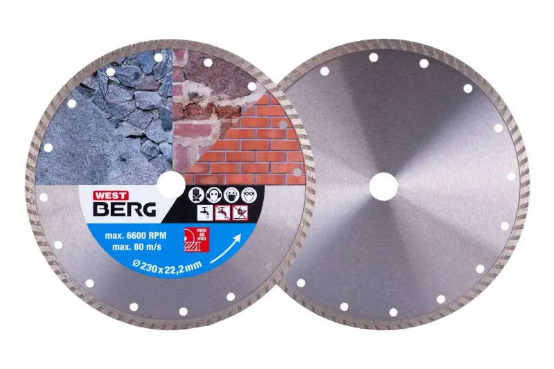 Kotouč diamantový WESTBERG 230x2.4x22.2mm TURBO
