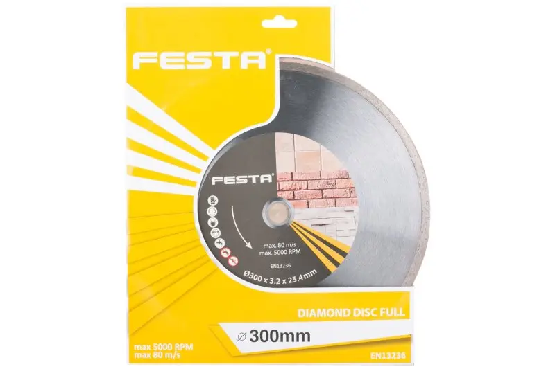 Kotouč diamantový FESTA plný 300x3.5x25.4mm