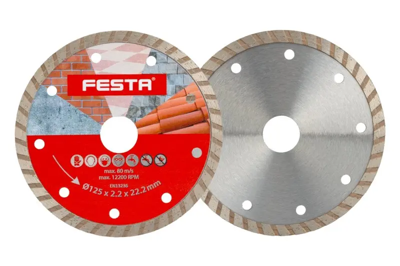 Kotouč diamantový FESTA TURBO 125x2.4x22.2mm