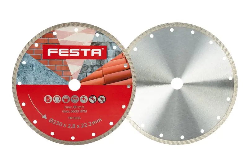 Kotouč diamantový FESTA TURBO 230x2.6x22.2mm