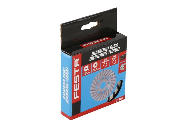 Kotouč diamantový brusný FESTA TURBO 100x22.2mm