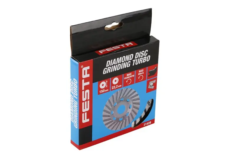 Kotouč diamantový brusný FESTA TURBO 150x22.2mm
