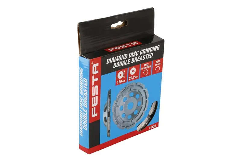 Kotouč diamantový brusný FESTA 2řadý 150x22.2mm
