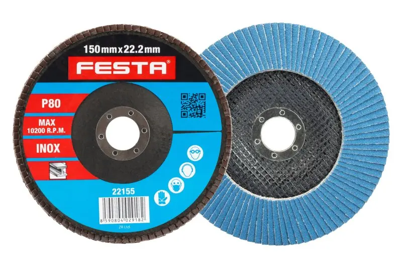 Kotouč brusný lamelový FESTA 150 P80