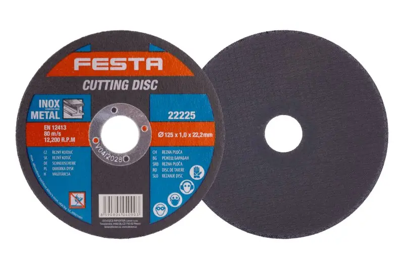 Kotouč řezný FESTA na kov 125x1.0x22.2mm