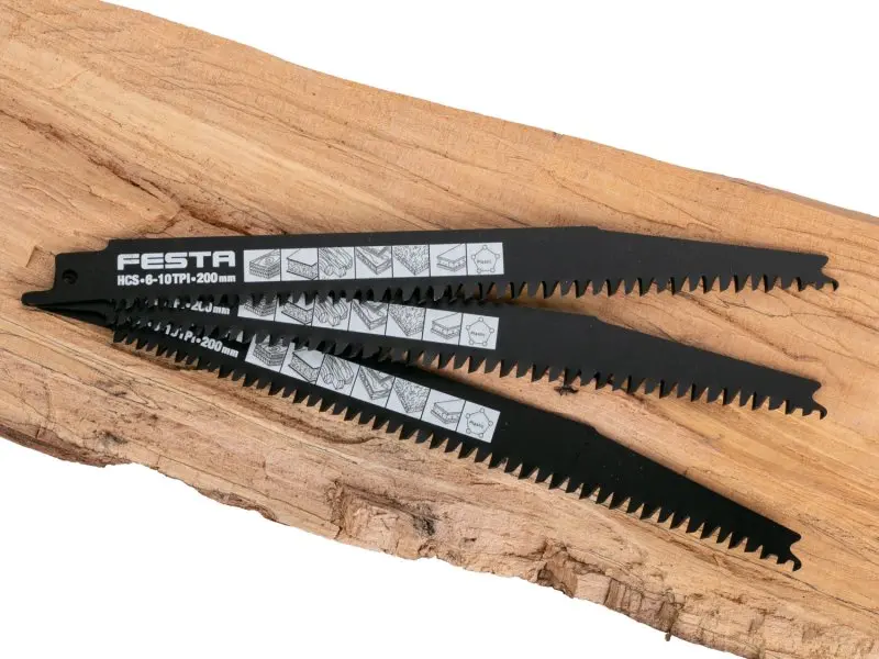 Plátek pilový 24303 FESTA do ocasky 200x19x1.3mm HCS 3ks