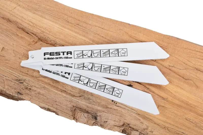 Plátek pilový 24305 FESTA do ocasky 150x19x1mm BiM 3ks