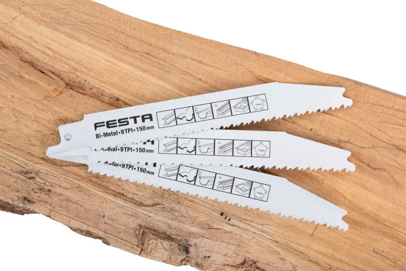 Plátek pilový 24306 FESTA do ocasky 150x19x1mm BiM 3ks