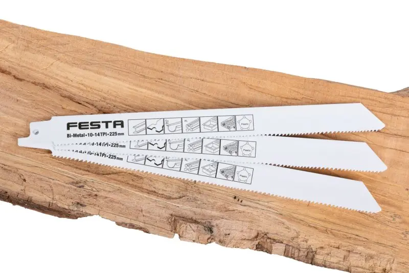 Plátek pilový 24308 FESTA do ocasky 225x19x1mm BiM 3ks