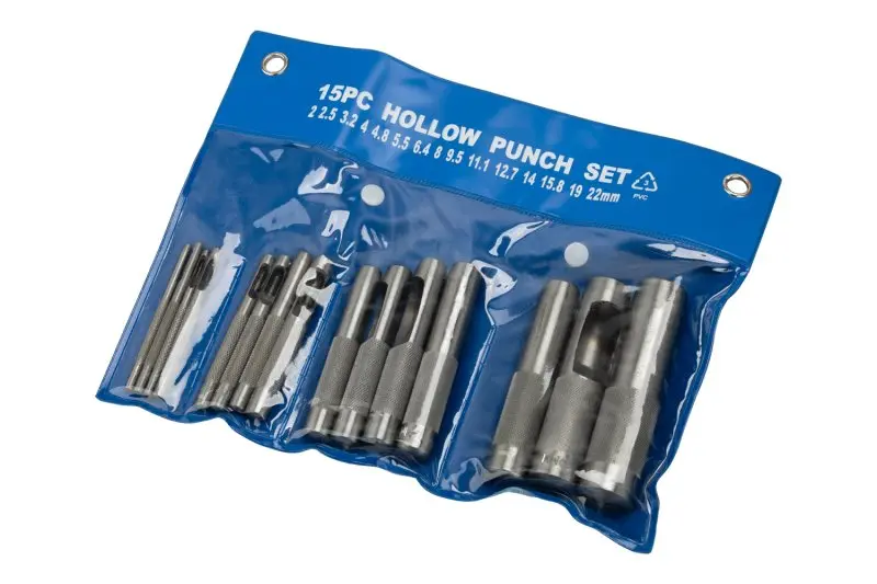 Sada děrovačů 2-22mm 15ks