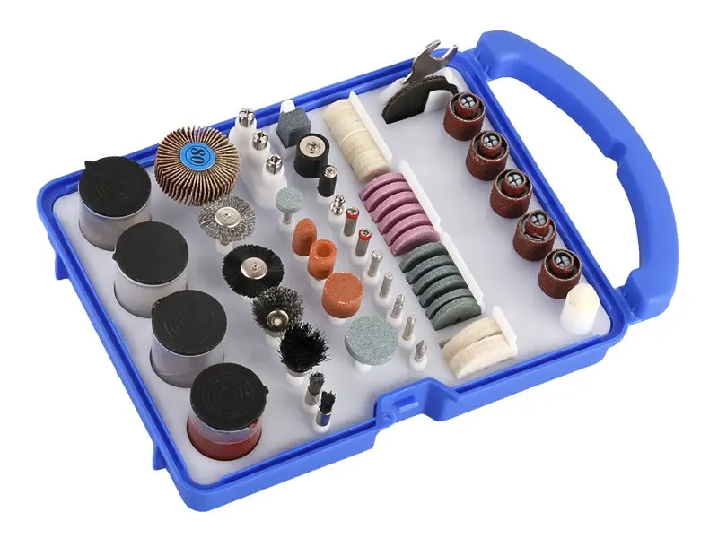 Sada nástavců na přímou brusku 162ks