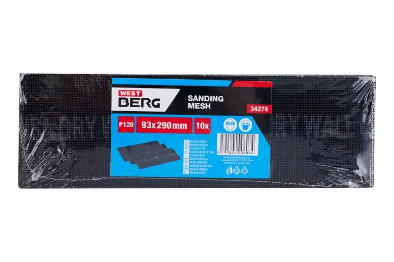 Mřížka brusná WESTBERG 93x290mm P120 10ks