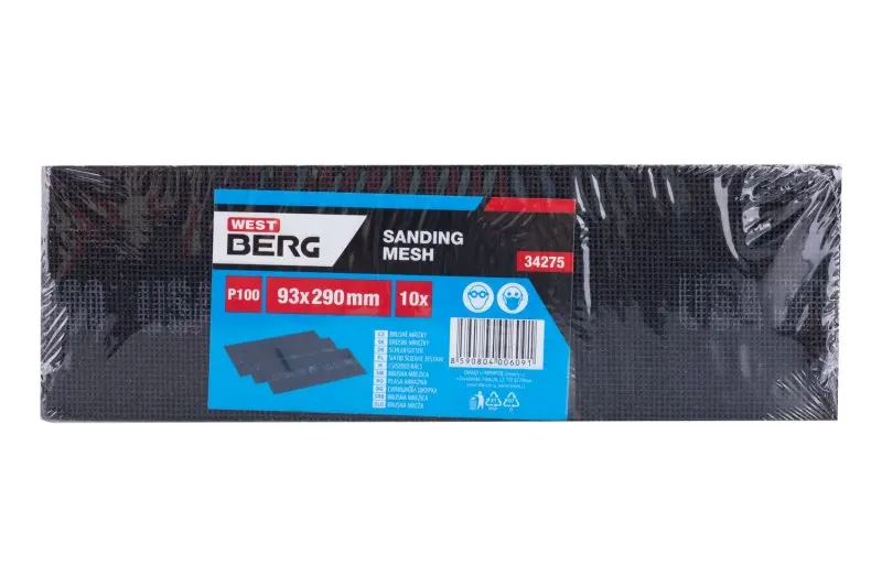 Mřížka brusná WESTBERG 93x290mm P100 10ks