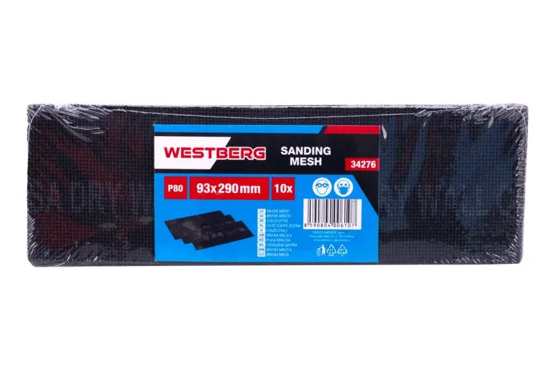 Mřížka brusná WESTBERG 93x290mm P80 10ks