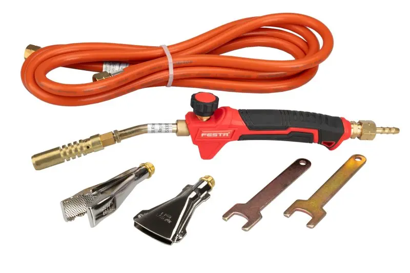 Sada hořák FESTA LPG (PB) 2kW hadice 3m 3x nástavec