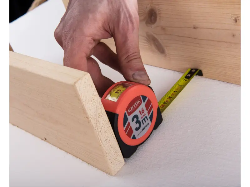 metr svinovací s odečítacím okénkem, 3m, š. pásku 16mm