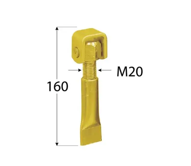 ZRM 20 Závěs stavitelný do zdi M20