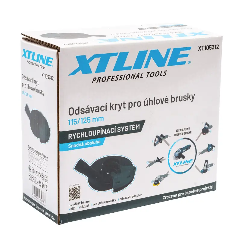 Odsávací kryt pro úhlové brusky 115/125 mm