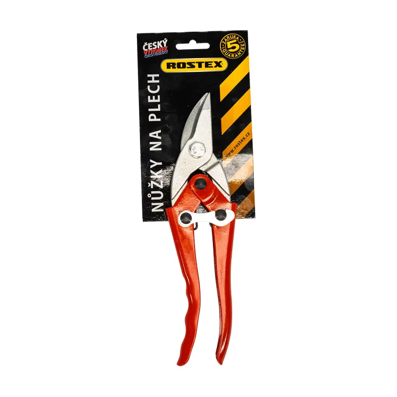 Nůžky na plech převodové pravé 240 mm ROSTEX