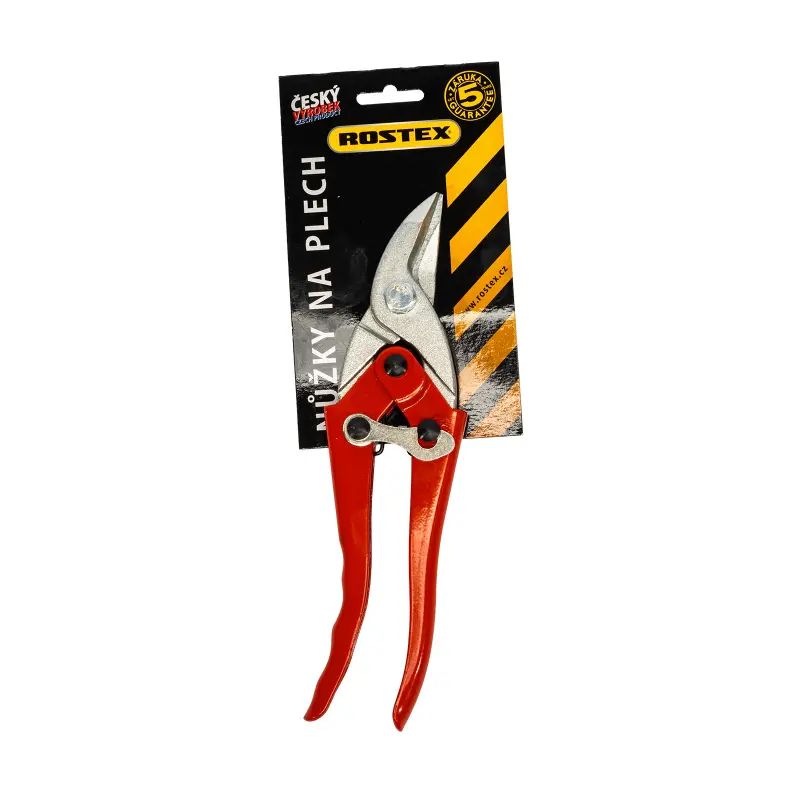 Nůžky na plech převodové levé 240 mm ROSTEX