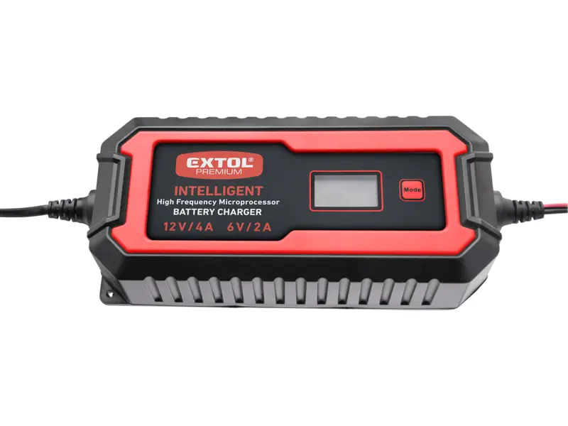 autonabíječka 9stupňová, řízená mikroprocesorem, 12V/6V, 4A