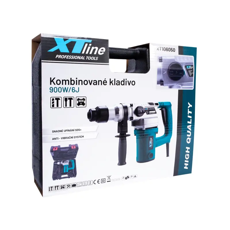 Kombinované kladivo 900 W SDS PLUS 6 J