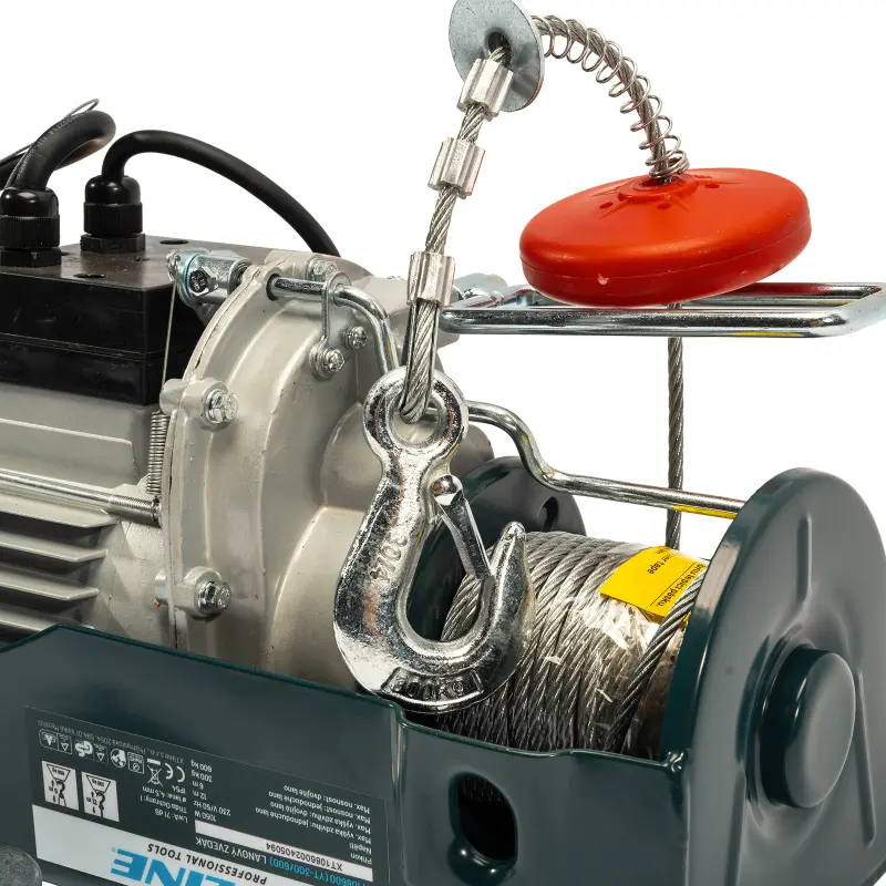 Lanový zvedák 1050 W, 600 kg
