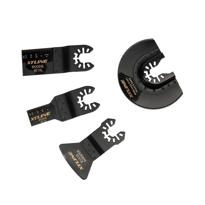 Sada nástrojů k multifunkční brusce HSS 4 díly