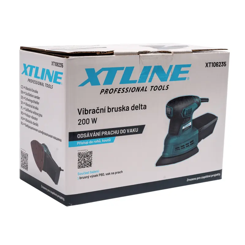 Vibrační bruska delta 200 W