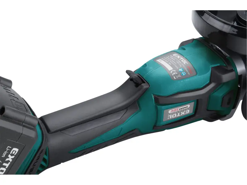 bruska úhlová aku SHARE20V, 125mm, BRUSHLESS, 20V Li-ion, 4Ah