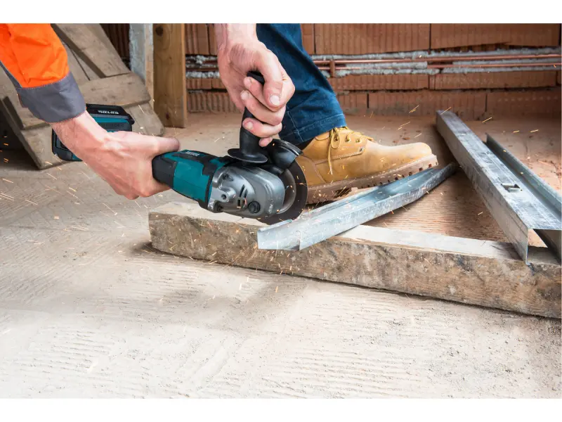 bruska úhlová aku SHARE20V, 125mm, BRUSHLESS, 20V Li-ion, 4Ah